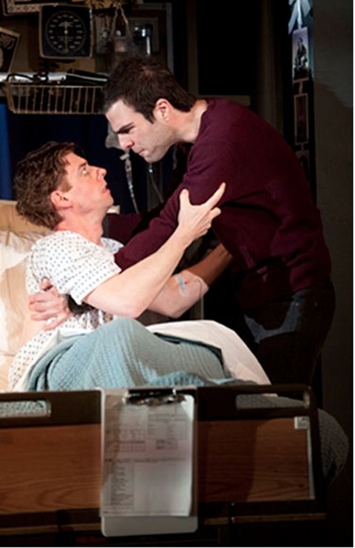 Christian Borle and Zachary Quinto at 